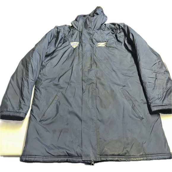 University Of Akron Zips NCAA Adidas Men's Full-Zip Winter Jacket Navy‎ Men's L - Picture 1 of 7